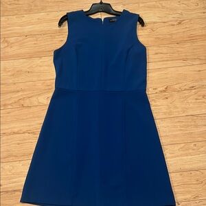 Sleeveless Blue Dress